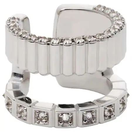 RIEFE JEWELLERY(リーフェジュエリー) Pile Ear Cuff_WG × White Dia 0.31ct