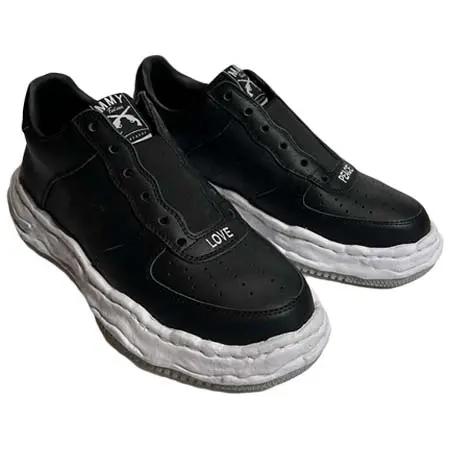 roarguns(ロアーガンズ) roarguns × Maison MIHARAYASUHIRO SNEEKER / BLACK x BLACK