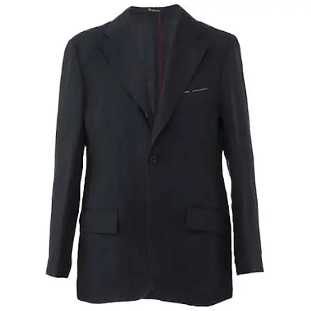 RUBINACCI(ルビナッチ) シングル３ボタン　綿麻　ジャケット　５１／Ｔｕａｒｅｇ１１７０３－２