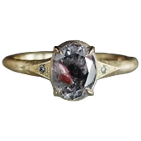 Ryui(リュイ) Limonite in diamond ring