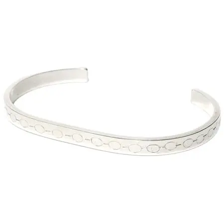 SAMUEL GASSMANN(サミュエルギャスマン) スターリングシルバーバングル CHAIN BANGLE 19441403172