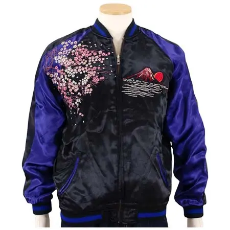 satori(サトリ) GSJR-021　花魁刺繍リバーシブルスカジャン