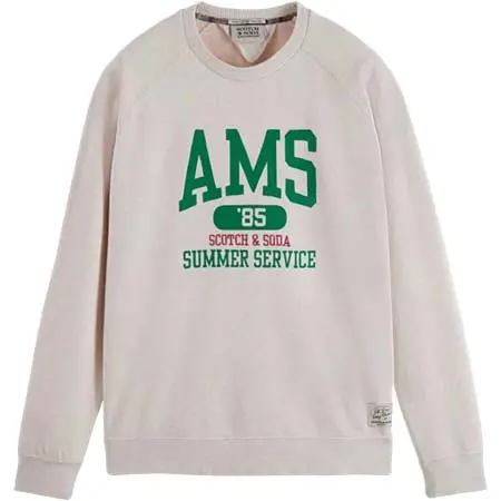 SCOTCH&SODA(スコッチ&ソーダ) プリントスウェット