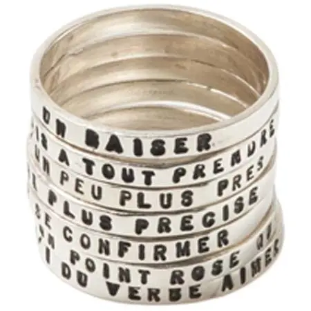 SERGE THORAVAL(セルジュ・トラヴァル) Un baiser 接吻 リング