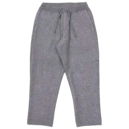 SIDE SLOPE(サイドスロープ) ウールカシミア圧縮ニットパンツ