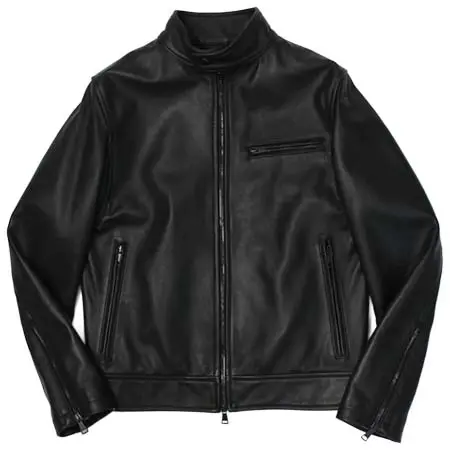 SILENCE(サイレンス) シングル ライダース ジャケット