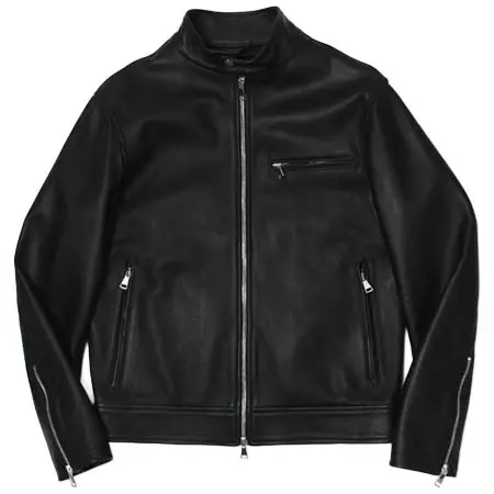 SILENCE(サイレンス) シングル ライダース ジャケット