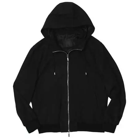 SILENCE(サイレンス) フーデッド ブルゾン