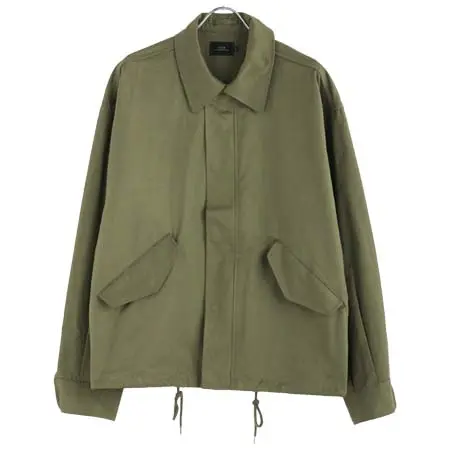 SLICK(スリック) ミリタリーツイルユーティリティショートブルゾン