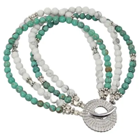 SMBATI(サンバティ) 4連ストーンブレスレット