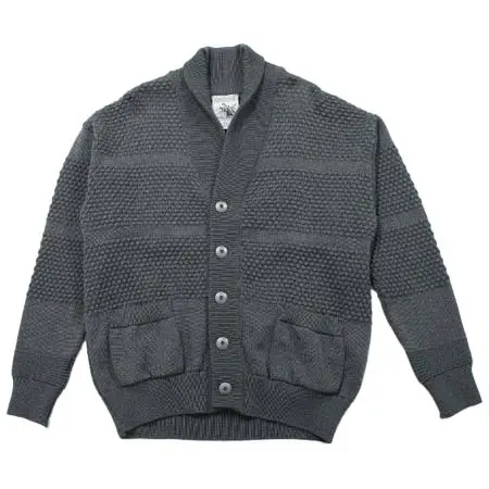 S.N.S. HERNING(エスエヌエスハーニング) ショールカラーカーディガン