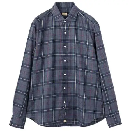 SONRISA(ソンリーサ) フランネルチェックシャツ