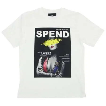 SPEND(スペンド) プリントTシャツ