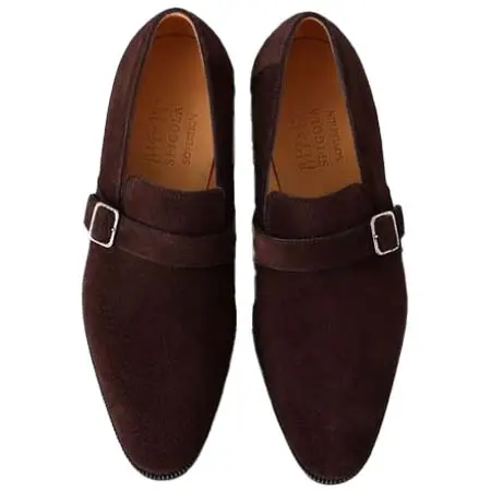 SPIGOLA(スピーゴラ) [別注]＜SPIGOLA＞ スエード シングルモンク シューズ