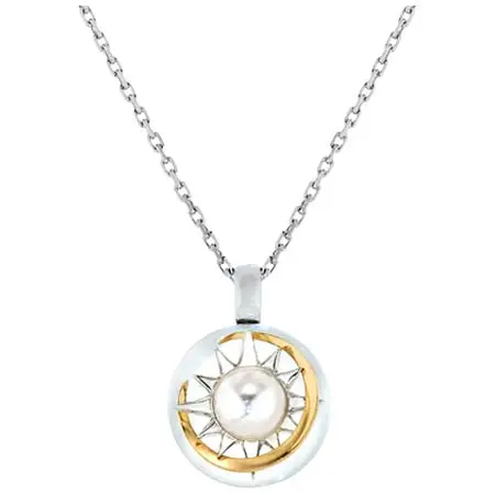 STAR JEWELRY(スタージュエリー) SV925/K10 ネックレスCLEAR CELESTIAL