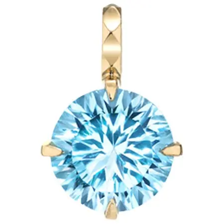 STAR JEWELRY(スタージュエリー) K10 チャームCONCAVE FLASH