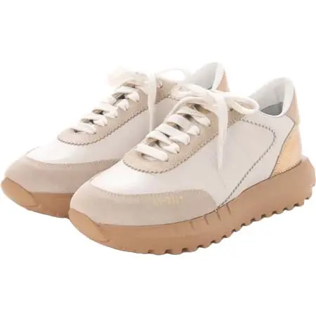 STOKTON(ストックトン) ボリュームソールレースアップスニーカー ホワイト