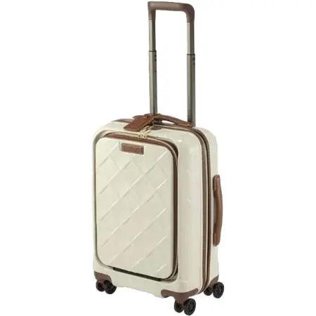 STRATIC(ストラティック) スーツケース 33L レザー&モア ミルク 3-9976-55-MK