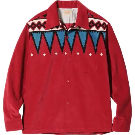 STYLEEYES(スタイルアイズ) Lot No. SE29384 / Mid 1950s Style Corduroy Sports Shirt “GUATEMALA”