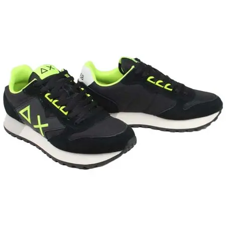 SUN68(サンシックスティーエイト) メンズ スニーカー sun241-z115i-99 ジャキ フルオ ブラック