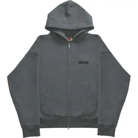 SWAGGER (スワッガー) SWAGGER BACK LOGO HOODIE GRAY
