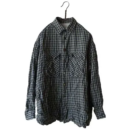 The crooked tailor(ザ クルーキット テーラー) The crooked Tailor / REGULAR COLLAR FIELD OVER SHIRTS