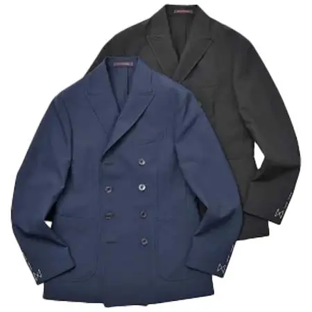 THE GIGI(ザジジ) ZIGGY ポリエステルソリッド8Bダブルジャケット