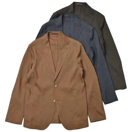 THE GIGI(ザジジ) ANGIE リネンレーヨンソリッド2Bジャケット