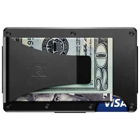 the RIDGE(ザリッジ) Aluminum Black Money Clip