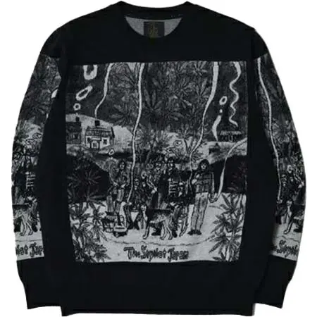 THE STYLIST JAPAN(ザスタイリストジャパン) “Déjà vu” JACQUARD CREW NECK SWEATER