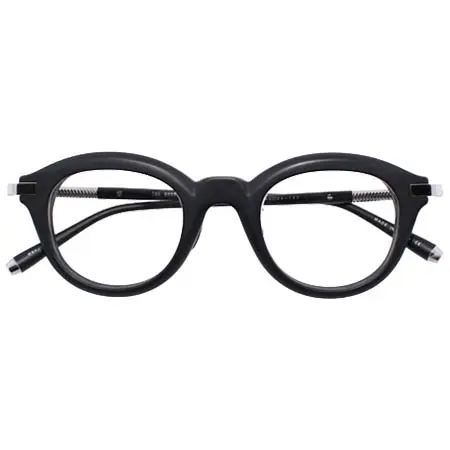 THE WHITE SCREEN(ホワイトスクリーン) Tube チューブ MBK/SV（Matte Black/Silver） メガネ