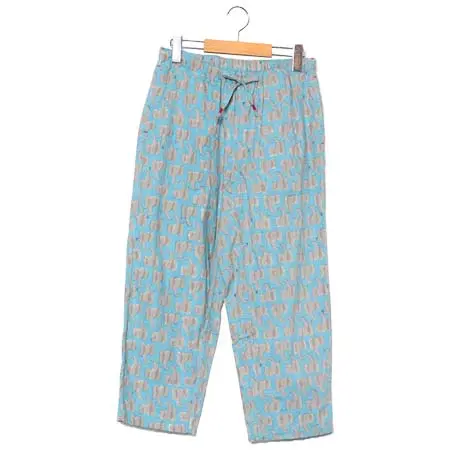 TIGRE BROCANTE(ティグルブロカンテ) エレファントブロックプリントタゴサクパンツ