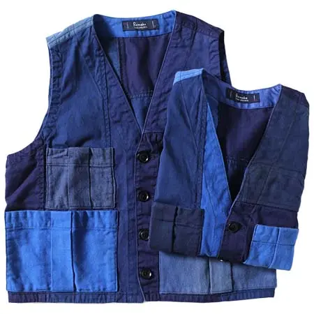 TIGRE BROCANTE(ティグルブロカンテ) リメイクユーロワークミックス ワークマンショートベスト