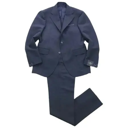 TITO ALLEGRETTO(ティトアレグレット) スーツ モヘヤウール Taylor&Lodge 3B 1プリーツ ダークネイビー