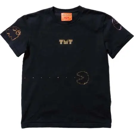 TMT(ティーエムティー) [TMT × PAC-MAN ]DRY COTTON JERSEY S/S TEE (CRYSTALS)