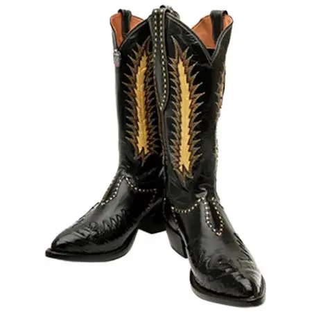 Tony Lama(トニーラマ) LE100 BLACK SIGNATURE CALF×CAIMAN