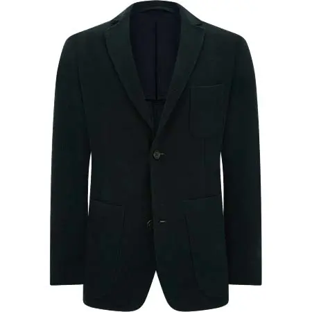 TURNBULL&ASSER(ターンブル&アッサー) Forest Green KNITTED CAMBRIDGE BLAZER