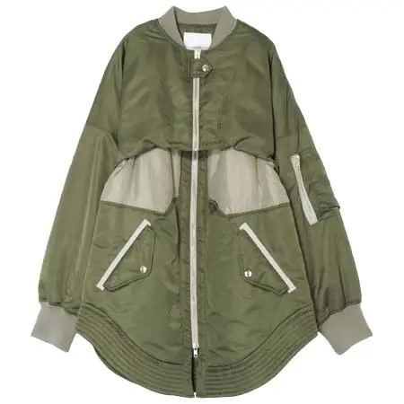 UN3D.(アンスリード) 3WAY LAYERED MA-1