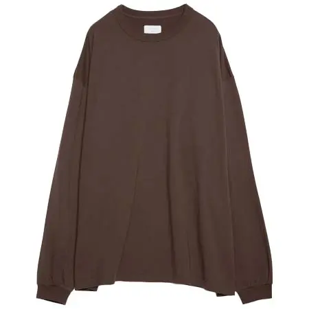 UNDECORATED(アンデコレイテッド) Hi-Gage Cotton Jersey L/S T-shirt