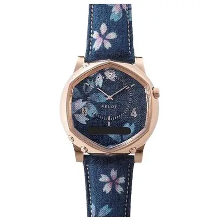 VELDT(ヴェルト) VSV14DD-DBL1 スマートウォッチ SERENDIPITY Model VX Night Blossom Dark