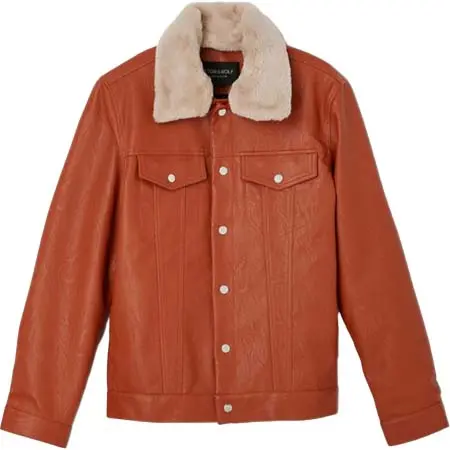 VIKTOR&ROLF(ヴィクター&ロルフ) アムステルダムフェイクレザーファージャケット