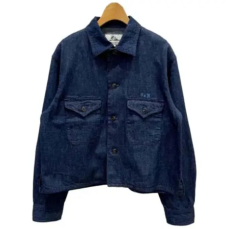 Vincent et Mireille(バンソンエミレイユ) SHIRTS JACKET DENIM