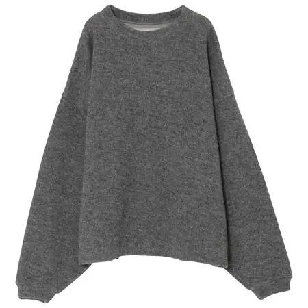 v::room(ヴイルーム) コットンウール ダブルフェイススウェット