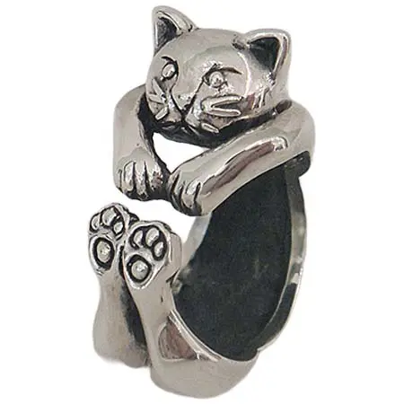 和銀(ワギン) 仔猫リング