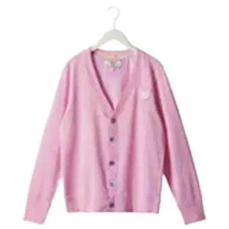 waimea CLASSIC(ワイメアクラシック) ワッペンカーディガン Pink