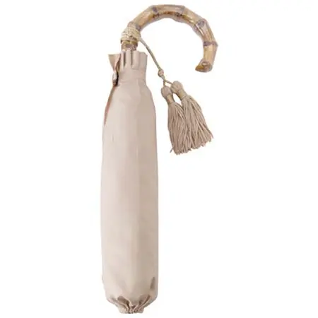 WAKAO(ワカオ) [雨傘]バンブーハンドル折畳み傘