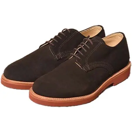 WALK OVER(ウォークオーバー) DERBY -CHOCOLATE SUEDE-