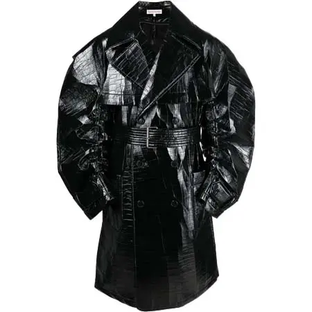 WALTER VAN BEIRENDONCK(ウォルターヴァンベイレンドンク) オーバーサイズ ベルテッド コート