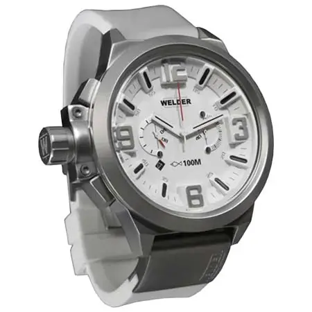 WELDER(ウェルダー) 腕時計　K22 900　ホワイトラバーベルト
