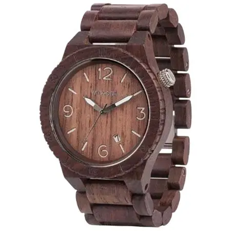 WEWOOD(ウィーウッド) ALPHA chocolate メンズ 木製バンド 9818022